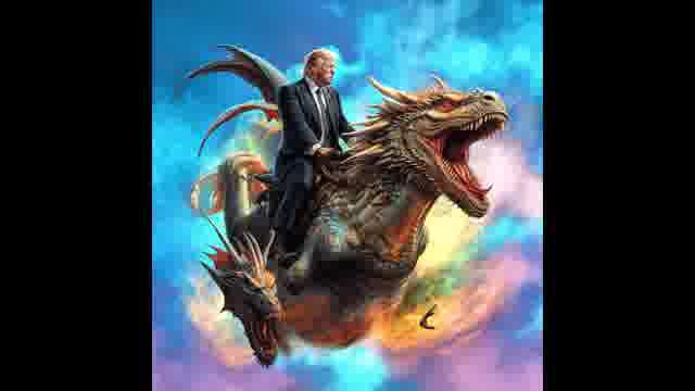Donald Trump Dragon Lord